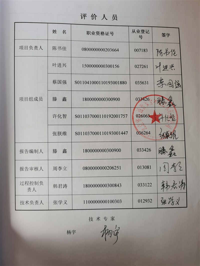 3、庆华煤化签字页